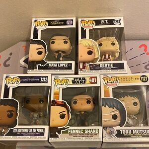 Funko Pop Vinyl Figures - Multicolor Collection